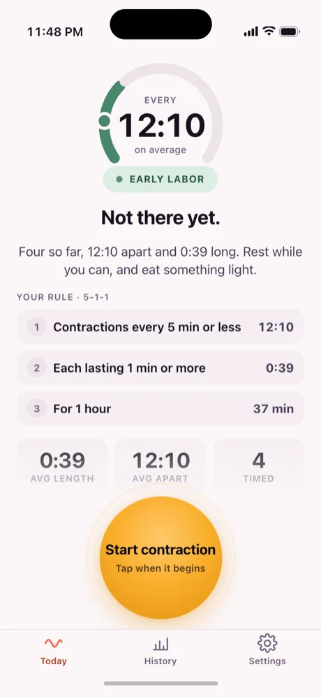 The Wavesong pattern screen reading Not there yet, with none of the three criteria met